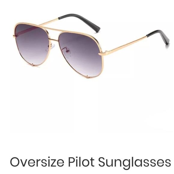 0VERSIZED PILOTS SUNGLASSES 🕶 - Picture 3 of 7